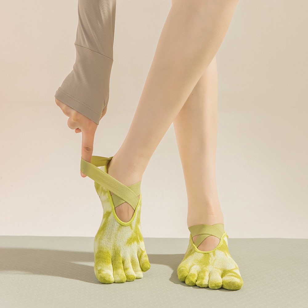 Toe Sock Split - Kaos Kaki Wanita Tie-Dye dengan Lima