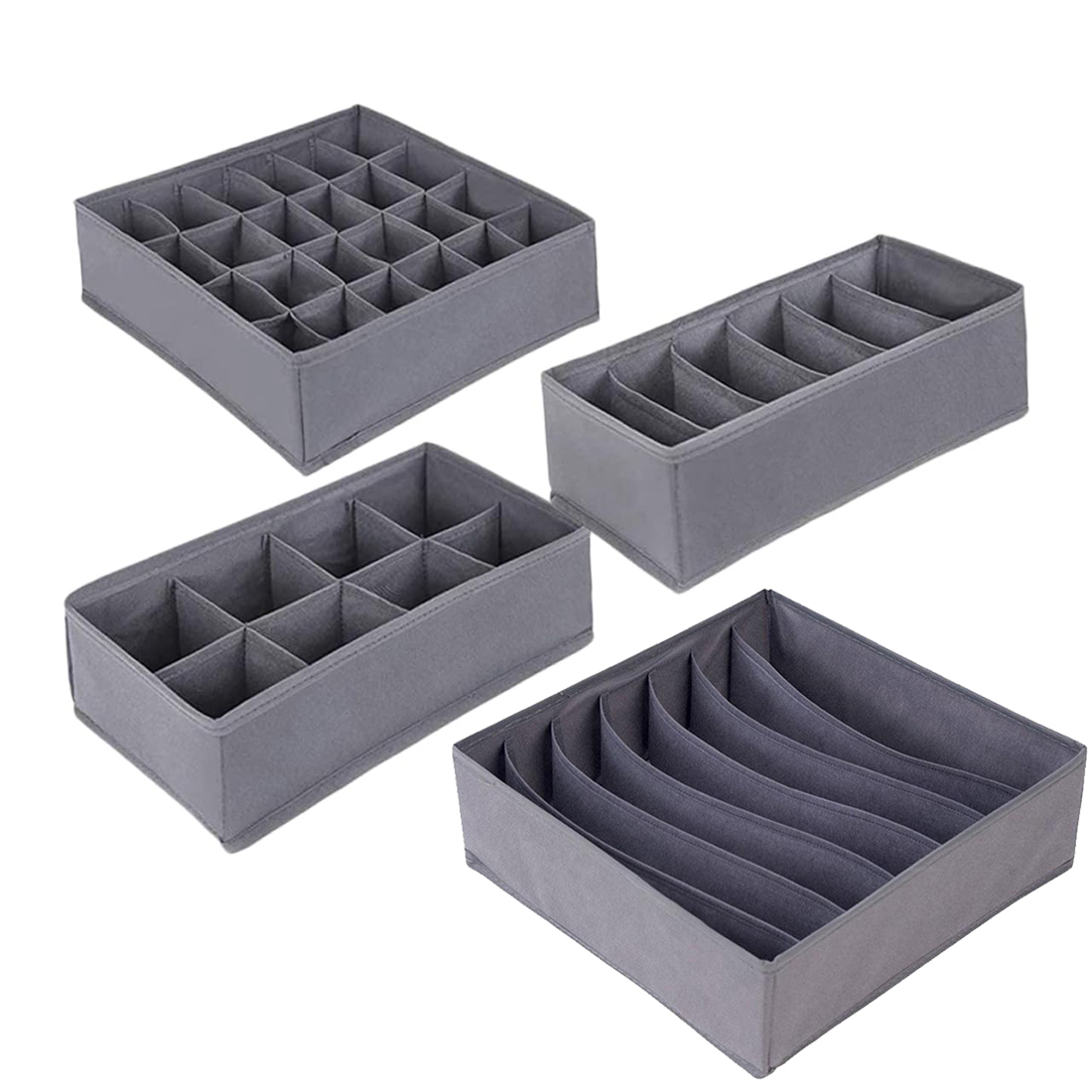 Sock Organizer Tray - Organizer laci pakaian dalam lipat 6/7/8/24