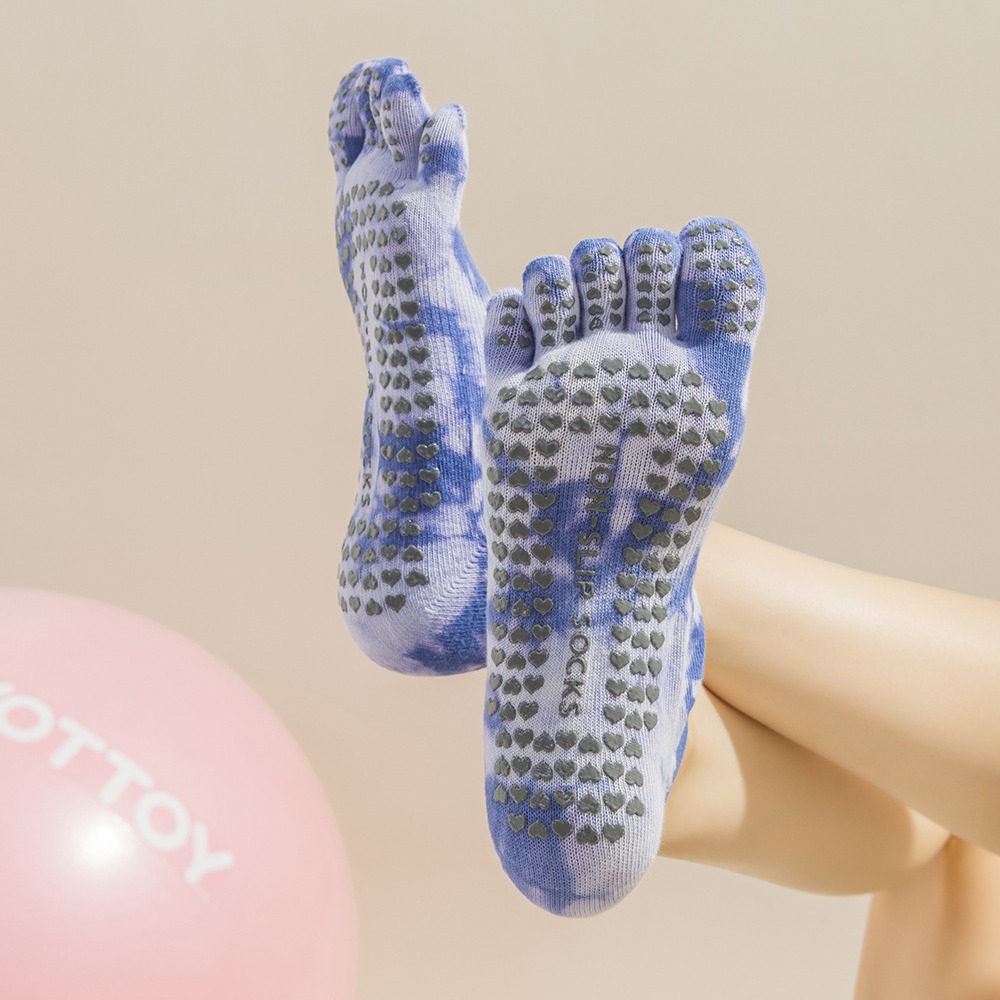 Kaos Kaki Wanita Tie-Dye denga - Toe Sock Split ulasan dan harga