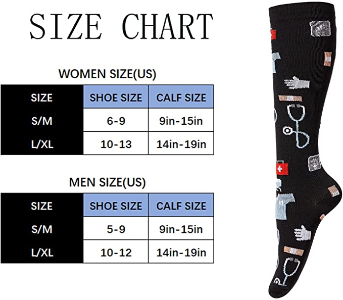 Kaus kaki kompresi 20-30mm Hg  - Compression Sock Medical ulasan dan harga