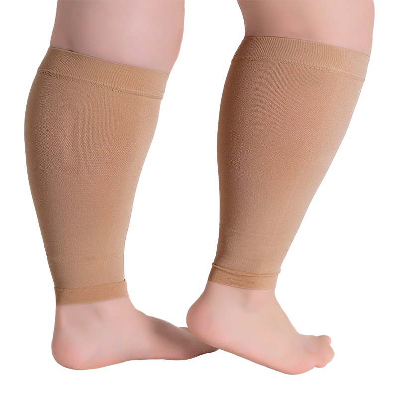 1 pasang Kebugaran berlari len - Compression Sleeve Calf ulasan dan harga