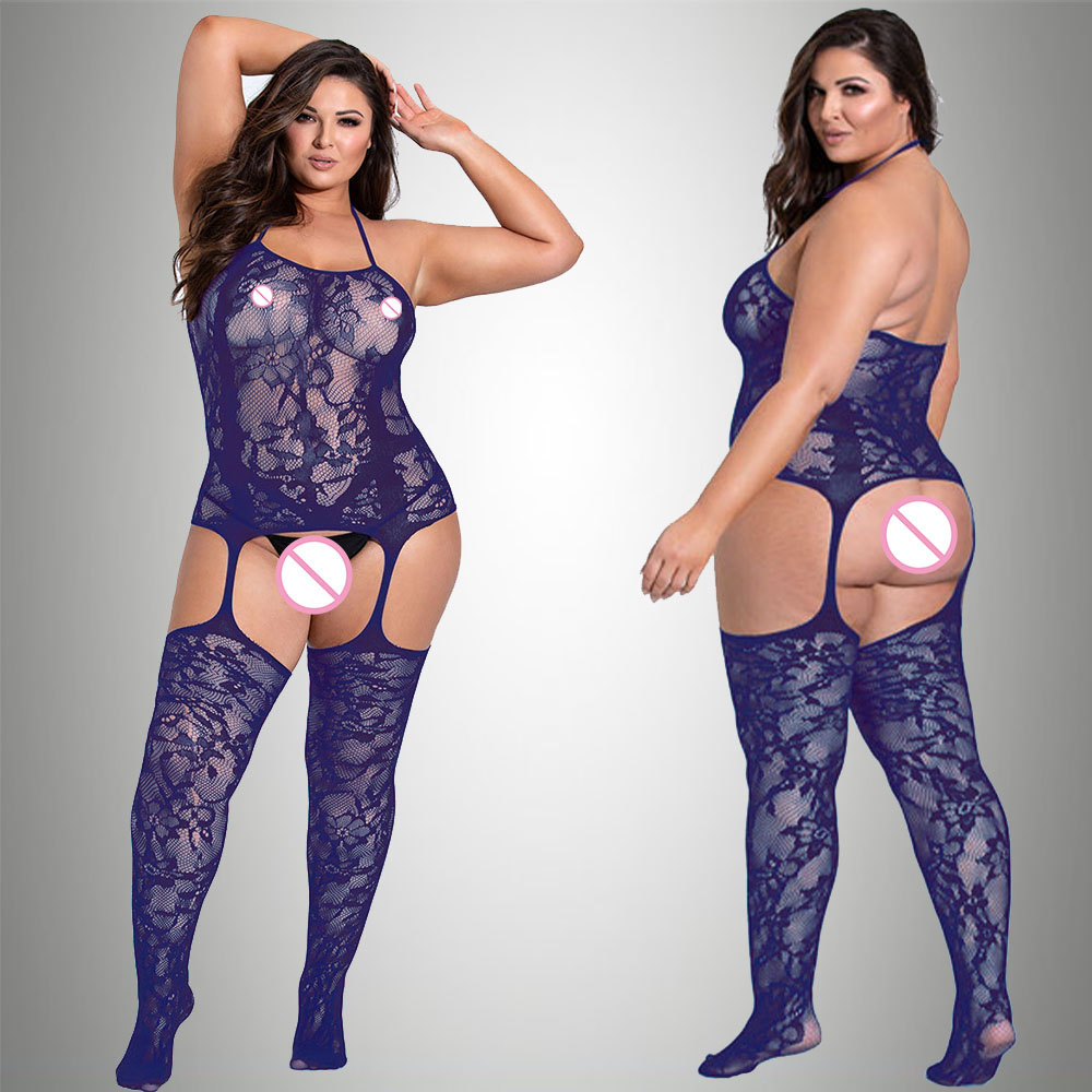 Bodystocking Plus Size Baru un - Fishnet Stocking Women ulasan dan harga